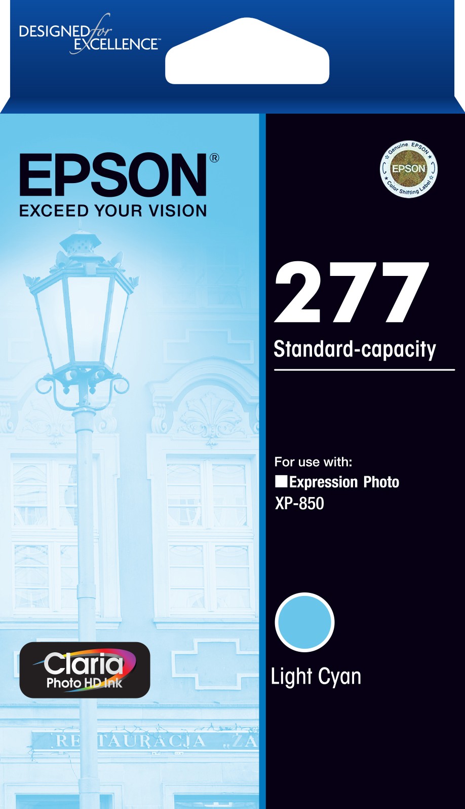 EPSON 277 LIGHT CYAN INK CARTRIDGE