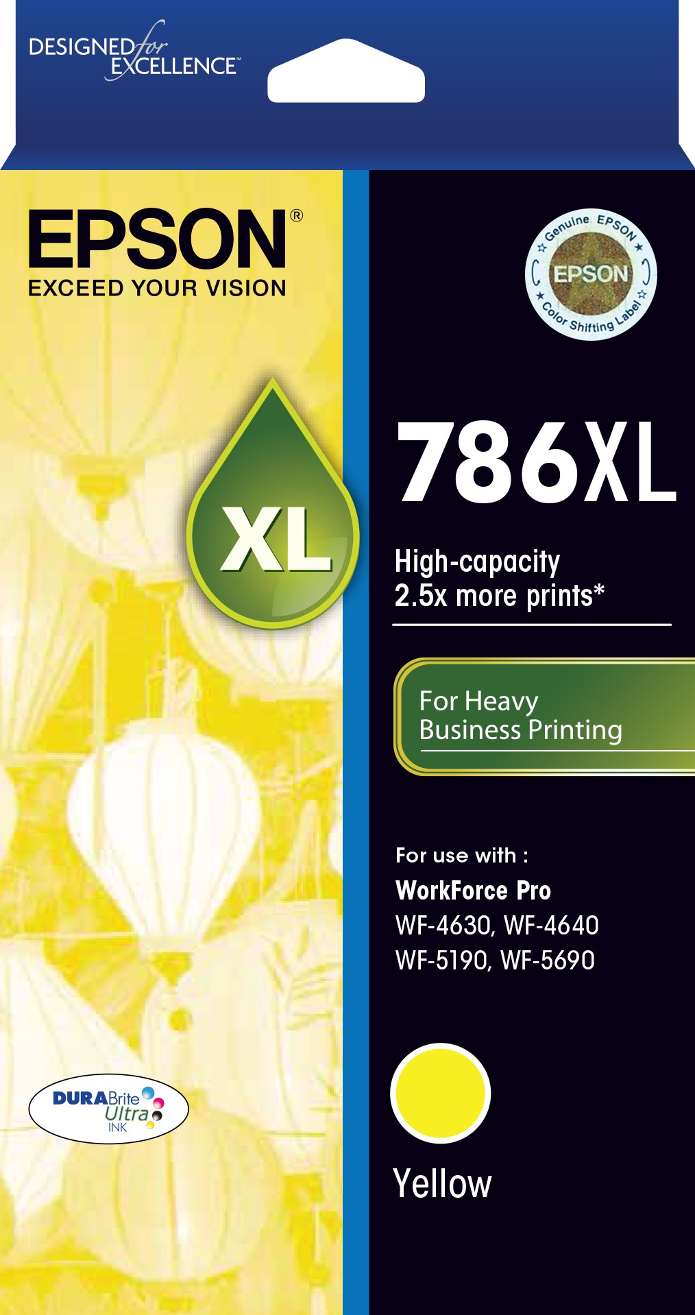 EPSON 676XL BLACK INK CARTRIDGE