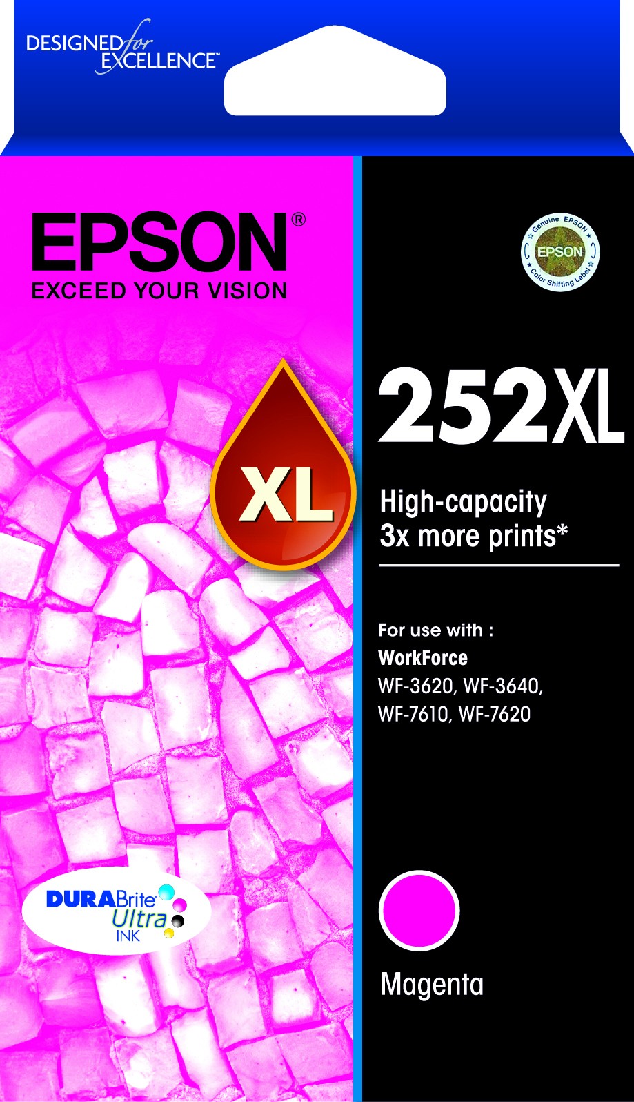 EPSON T2533 252XL MAGENTA INK CARTRIDGE