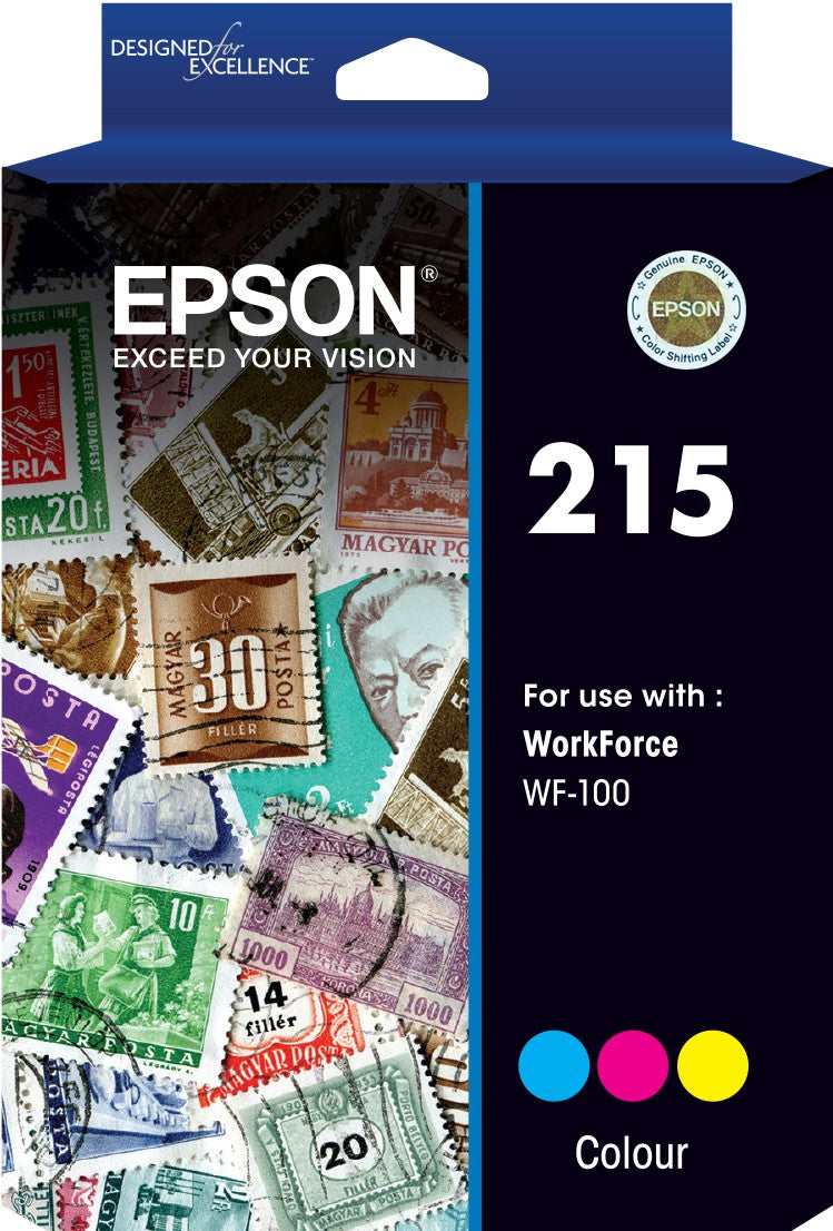 EPSON C13T216092 215 COLOUR INK CARTRIDGE