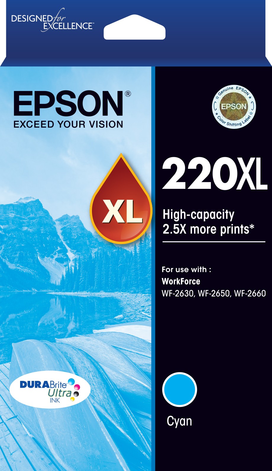 EPSON C13T294292 220XL CYAN INK CARTRIDGE