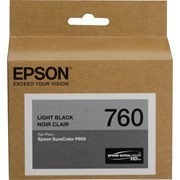 EPSON C13T760700 760 LIGHT BLACK INK CARTRIDGE