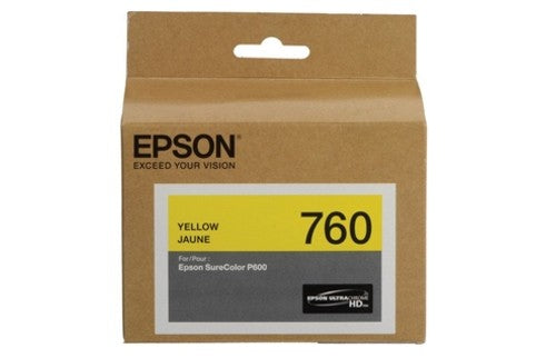 EPSON C13T760400 760 YELLOW INK CARTRIDGE