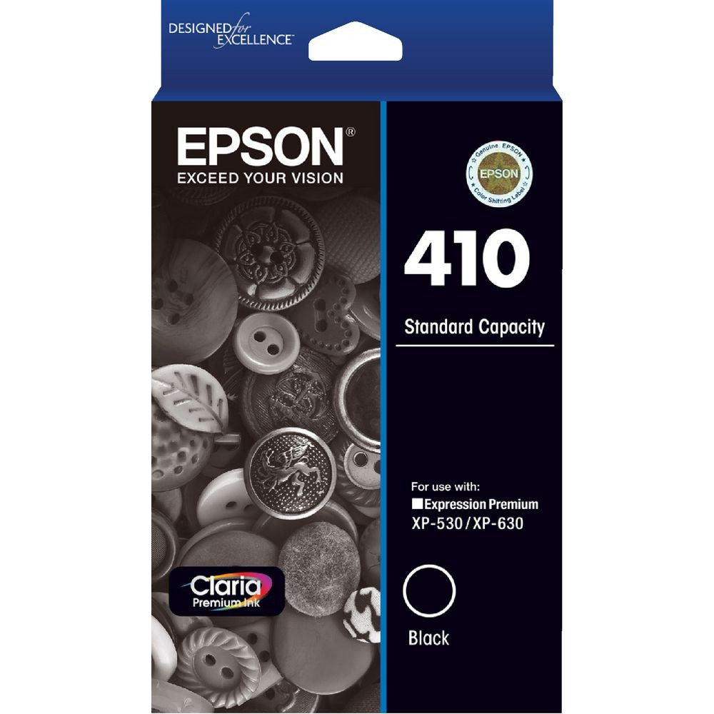 EPSON C13T337192 410 BLACK INK CARTRIDGE