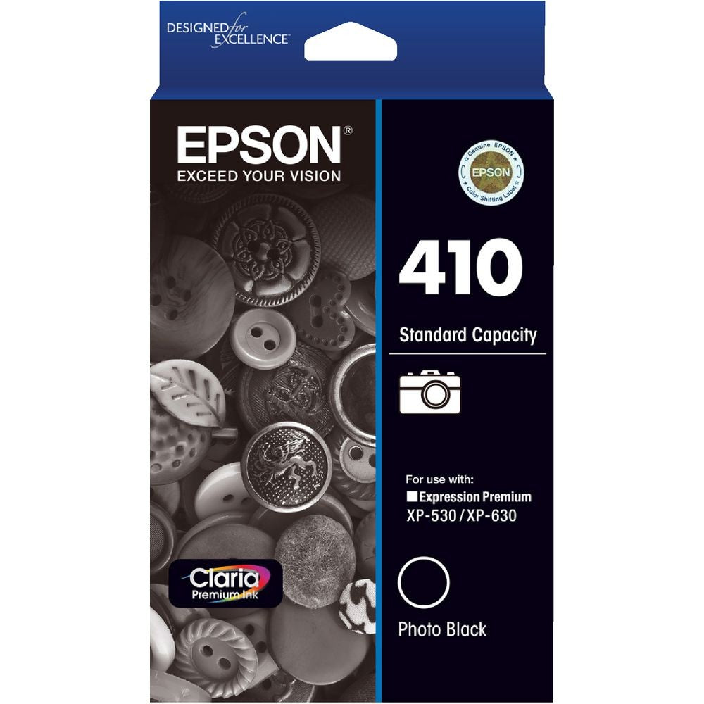 EPSON C13T338192 410 PHOTO BLACK INK CARTRIDGE