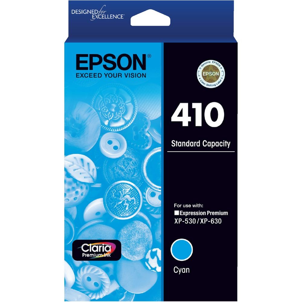 EPSON C13T338292 410 CYAN INK CARTRIDGE