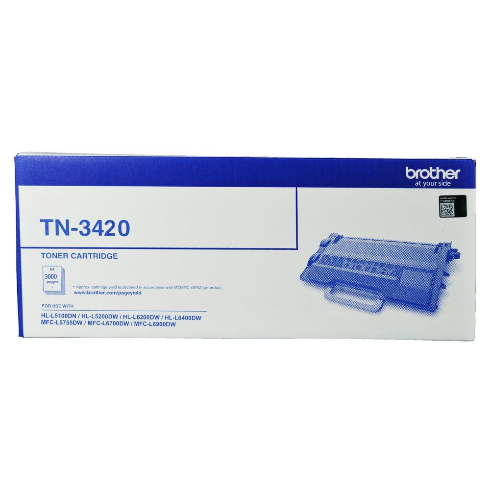 BROTHER TN3420 BLACK TONER CARTRIDGE