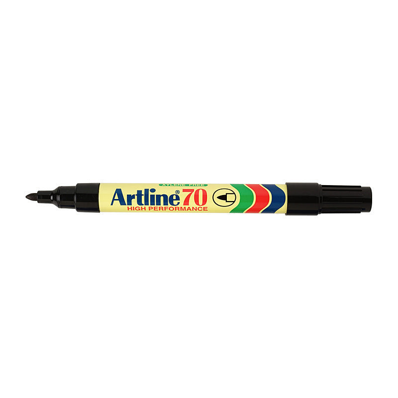 Artline 70 Paint Mkr Blk Bx12