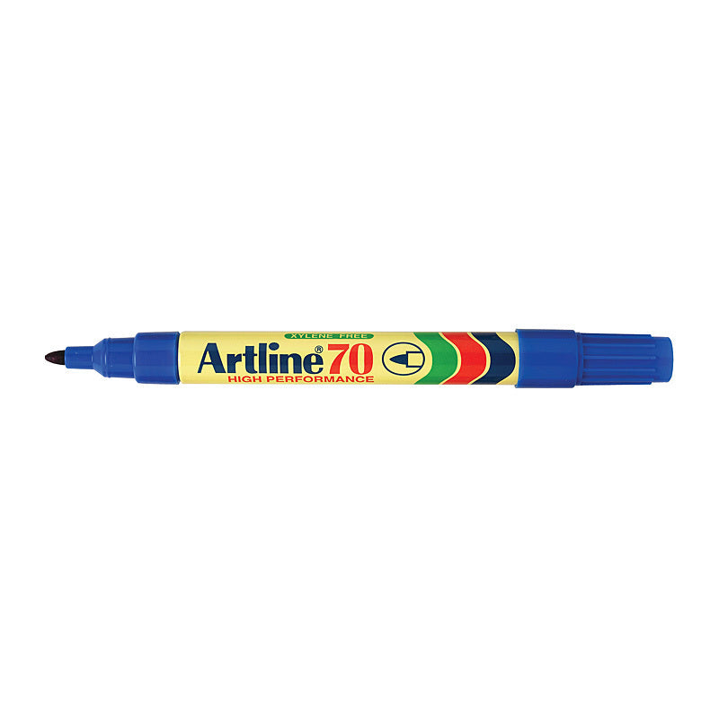 Artline 70 Perm Mrker Blu Bx12