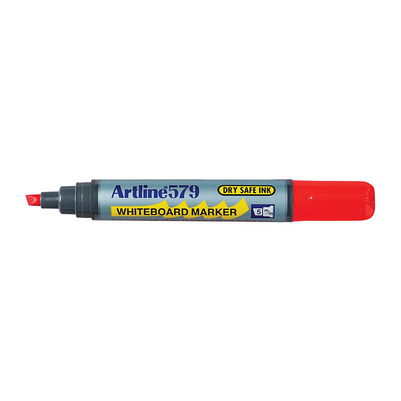 Artline 579 W/B Mrker Red Bx12