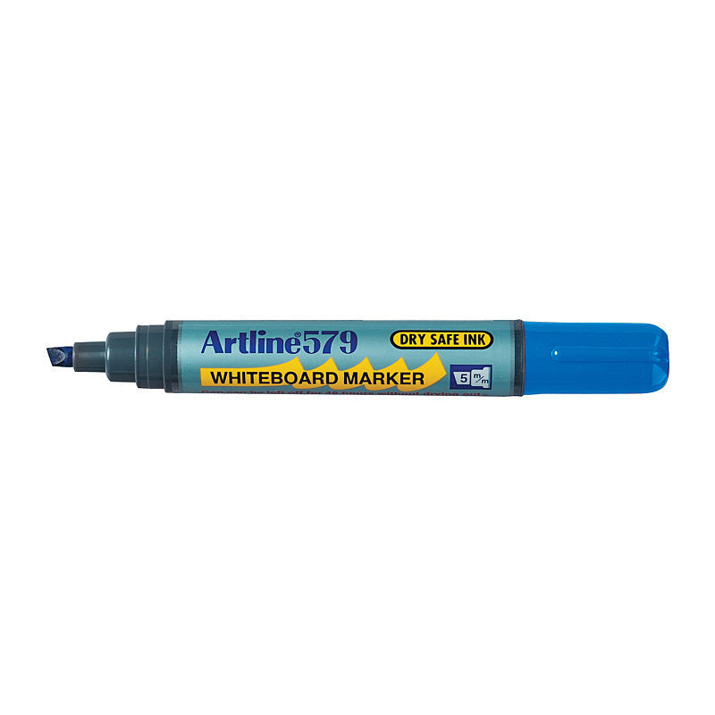 Artline 579 W/B Mrker Blu Bx12