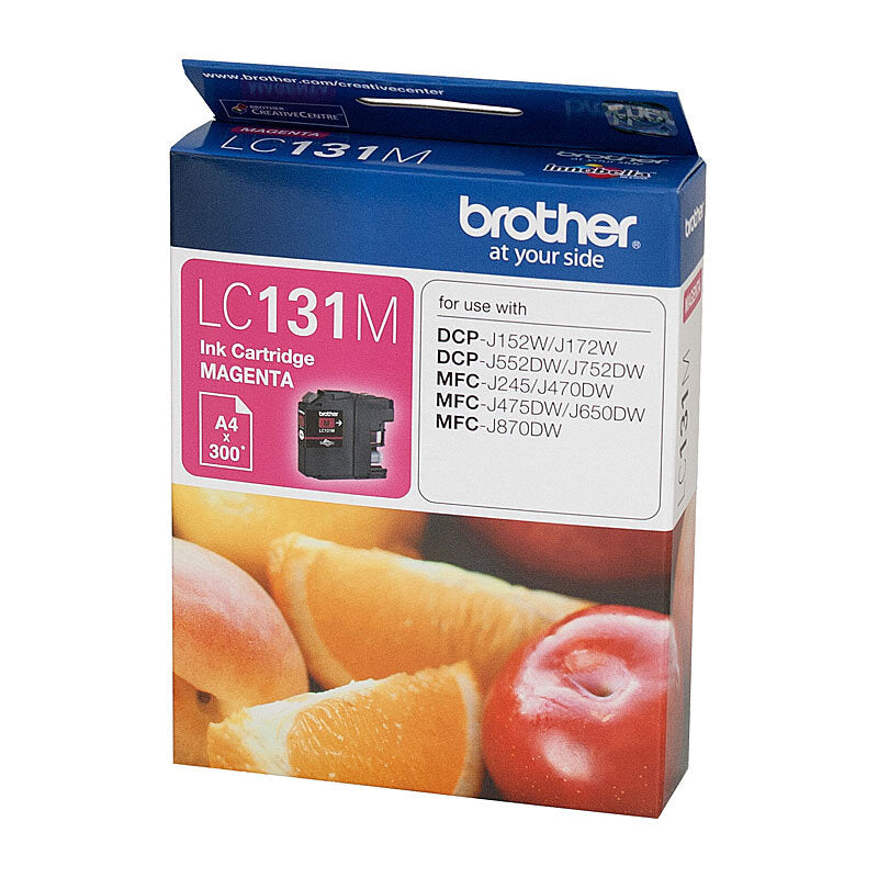 BROTHER LC131 MAGENTA INK CARTRIDGE