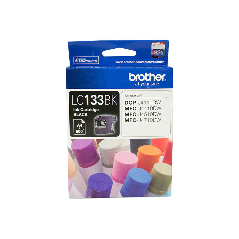 BROTHER LC133 BLACK INK CARTRIDGE