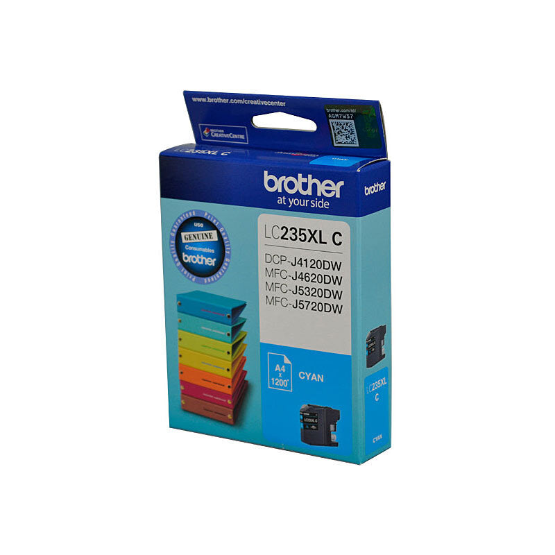 BROTHER LC235XL CYAN INK CARTRIDGE
