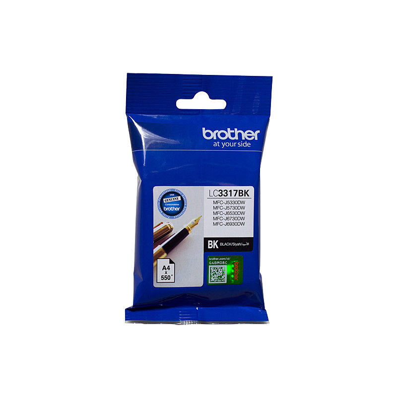 BROTHER LC3317 BLACK INK CARTRIDGE