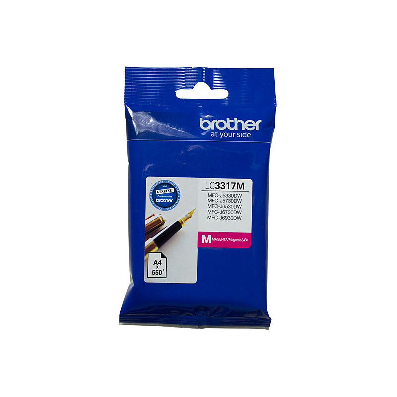 BROTHER LC3317 MAGENTA INK CARTRIDGES