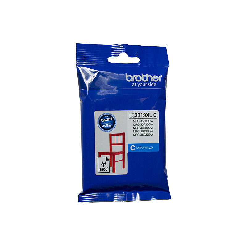 BROTHER LC3319XL CYAN INK CARTRIDGE