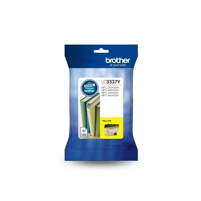 BROTHER LC3337 YELLOW INK CARTRIDGE