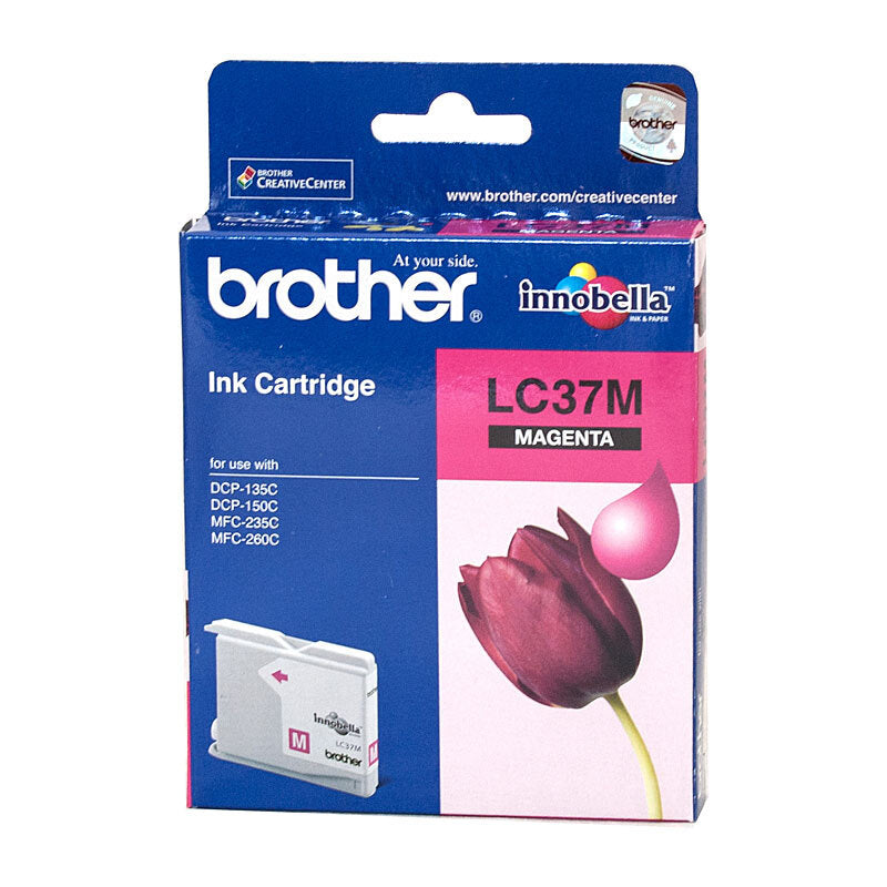 BROTHER LC37 MAGENTA INK CARTRIDGE