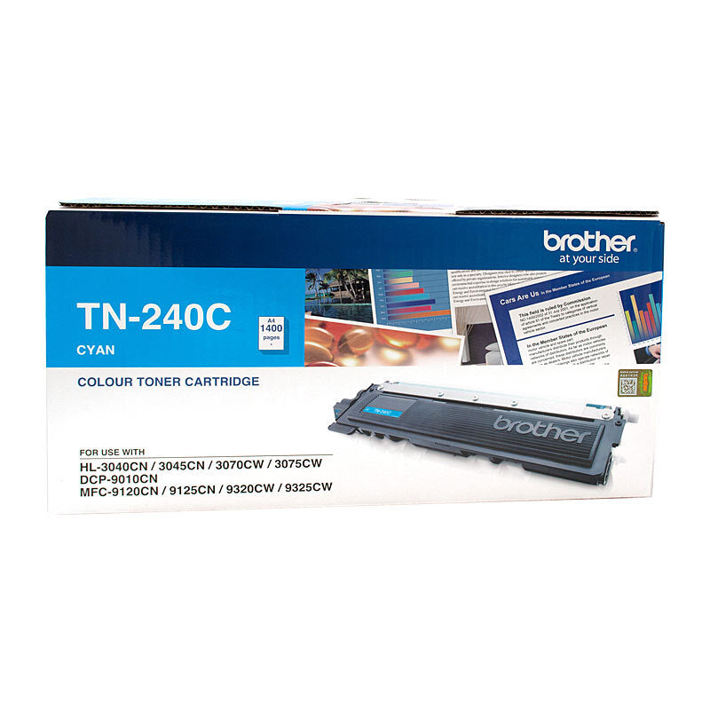 BROTHER TN240 CYAN TONER CARTRIDGE
