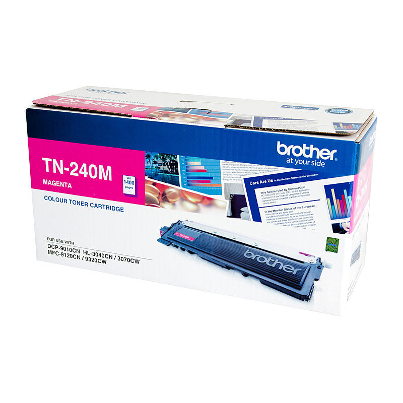 BROTHER TN240 MAGENTA TONER CARTRIDGE