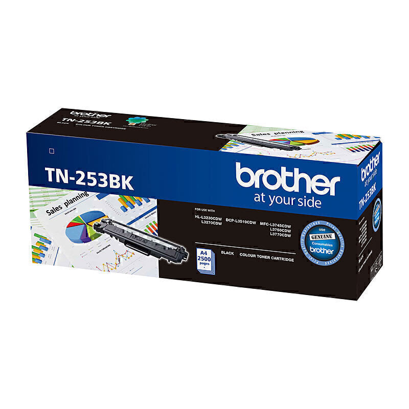 BROTHER TN253 BLACK LASER TONER
