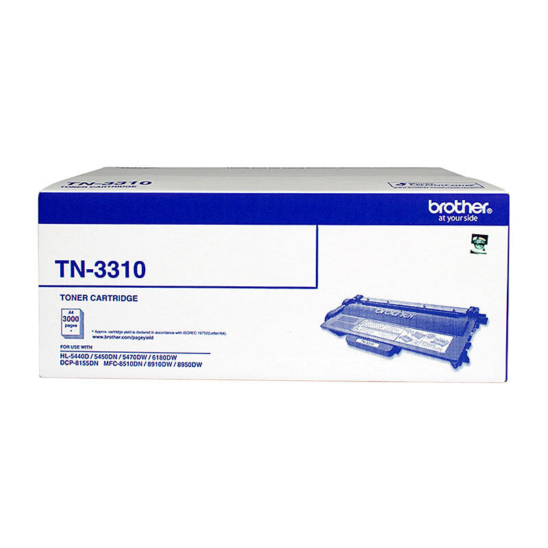 BROTHER TN3310 BLACK TONER CARTRIDGE STANDARD YIELD