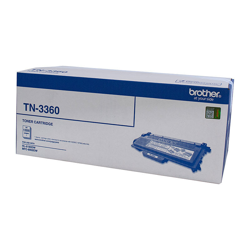 BROTHER TN3360 BLACK TONER CARTRIDGE HIGH YIELD