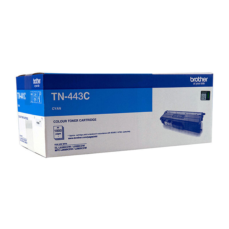 BROTHER TN443 CYAN TONER CARTRIDGE