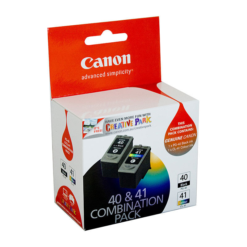 CANON VALUE PACK 1 X PG40 1 X CL41