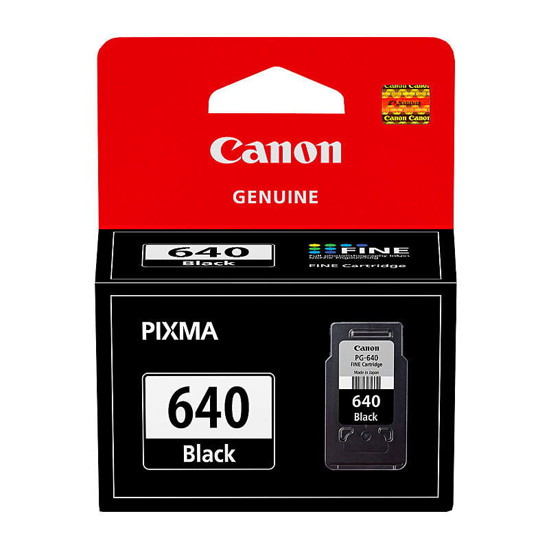 CANON PG640 BLACK INK CARTRIDGE