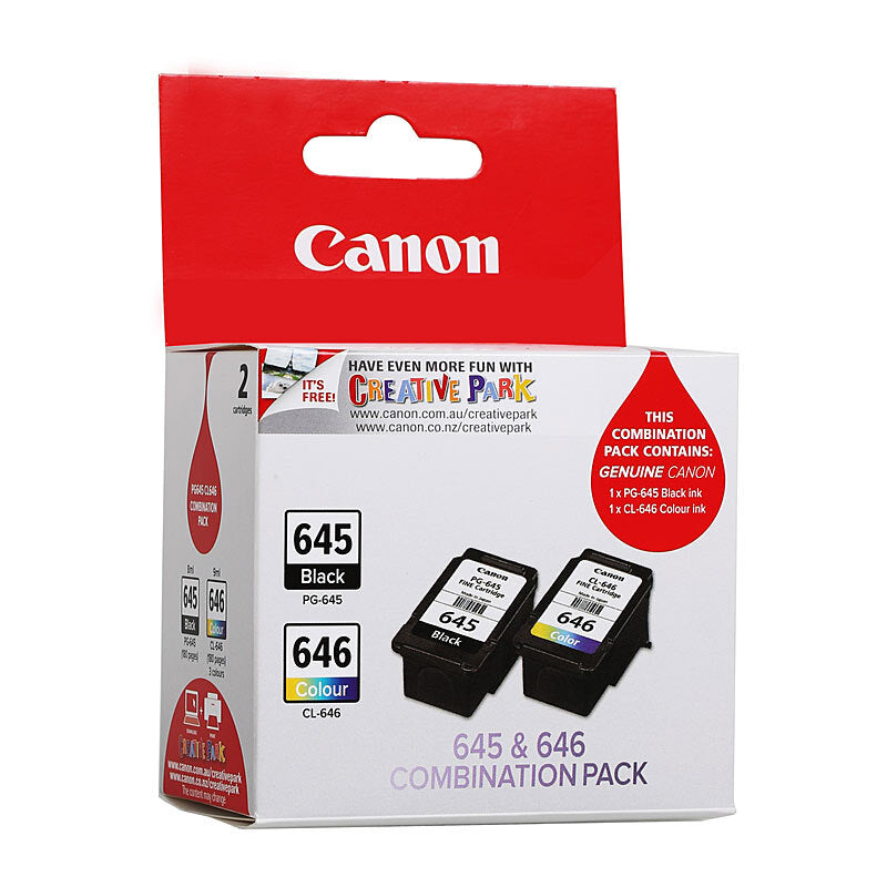 CANON PG645 CL646 TWIN PACK PG645CL646CP