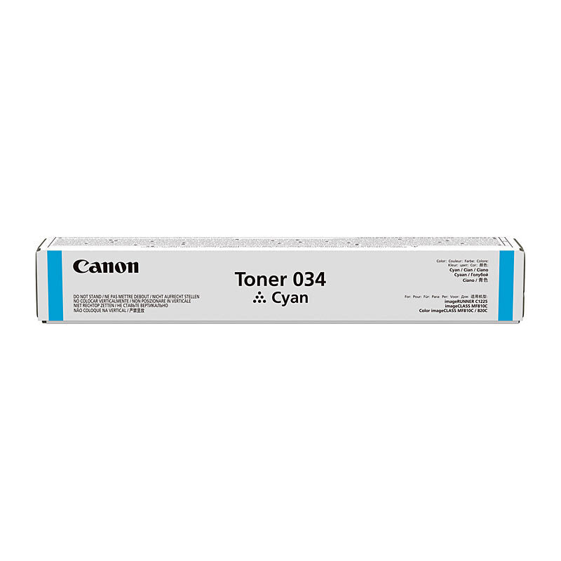 CANON CART034 CYAN TONER CARTRIDGE