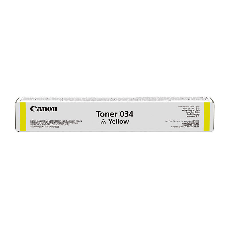 CANON CART034 YELLOW TONER CARTRIDGE