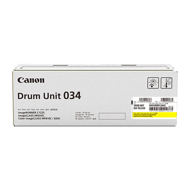 CANON CART034 YELLOW DRUM UNIT