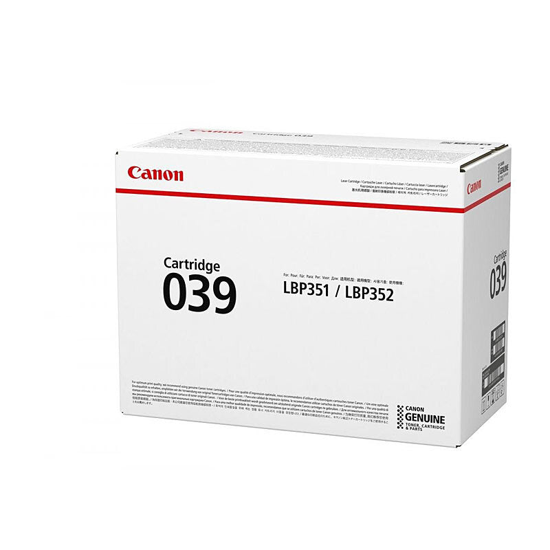 CANON CART039 BLACK TONER CARTRIDGE