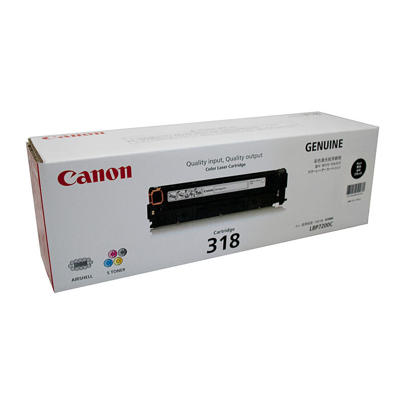 CANON CART318 BLACK TONER CARTRIDGE