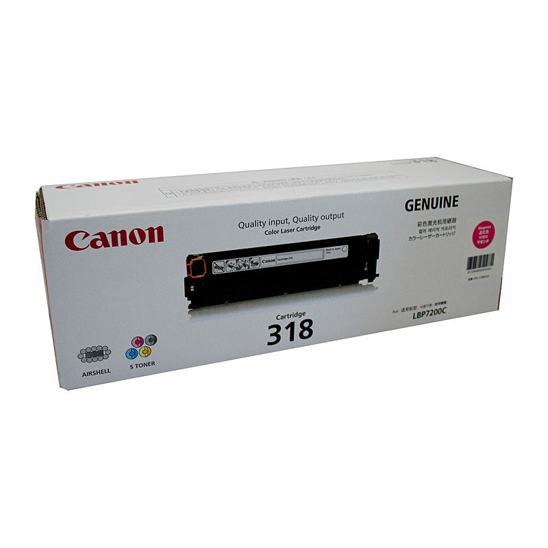 CANON CART318 MAGENTA TONER CARTRIDGE