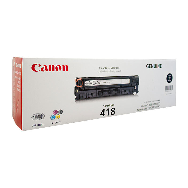 CANON CART418 BLACK TONER CARTRIDGE