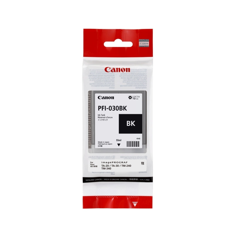 CANON PFI030 BLACK INK CARTRIDGE