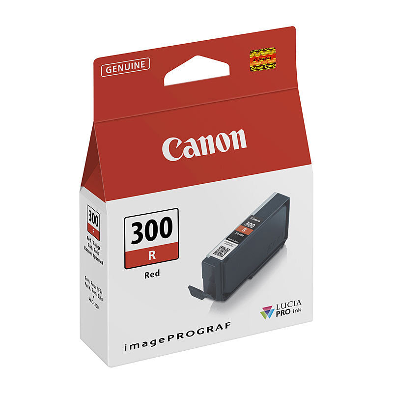 CANON PFI300 RED INK TANK
