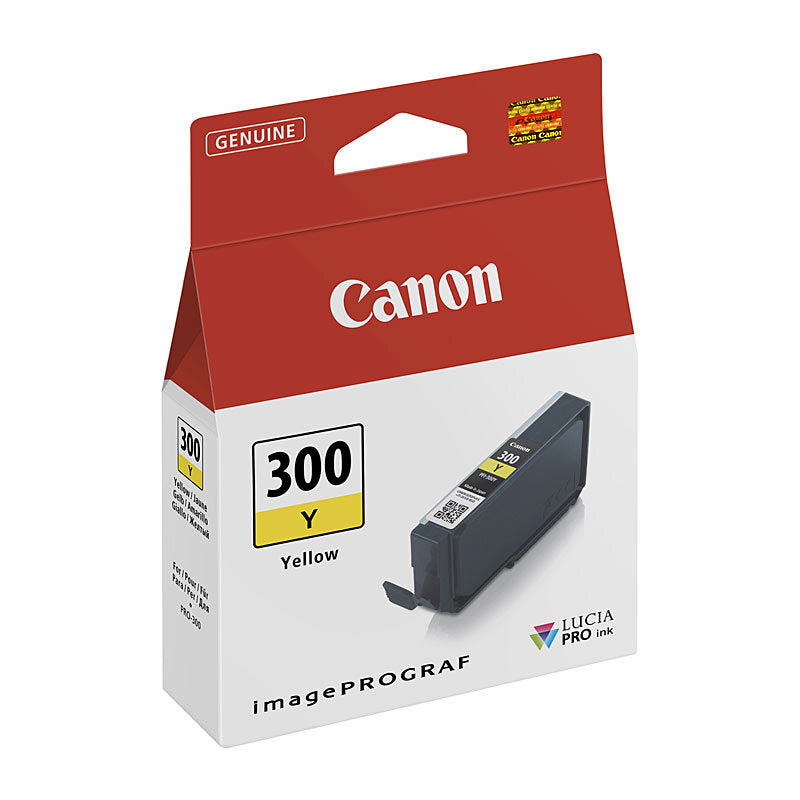 CANON PFI300 YELLOW INK TANK