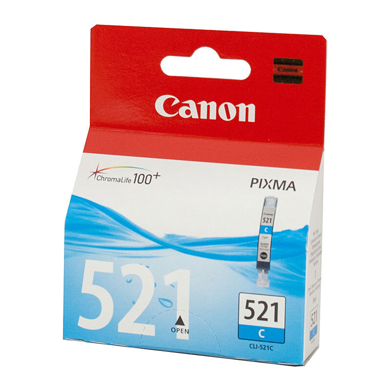 CANON CLI521 CYAN INK CARTRIDGE