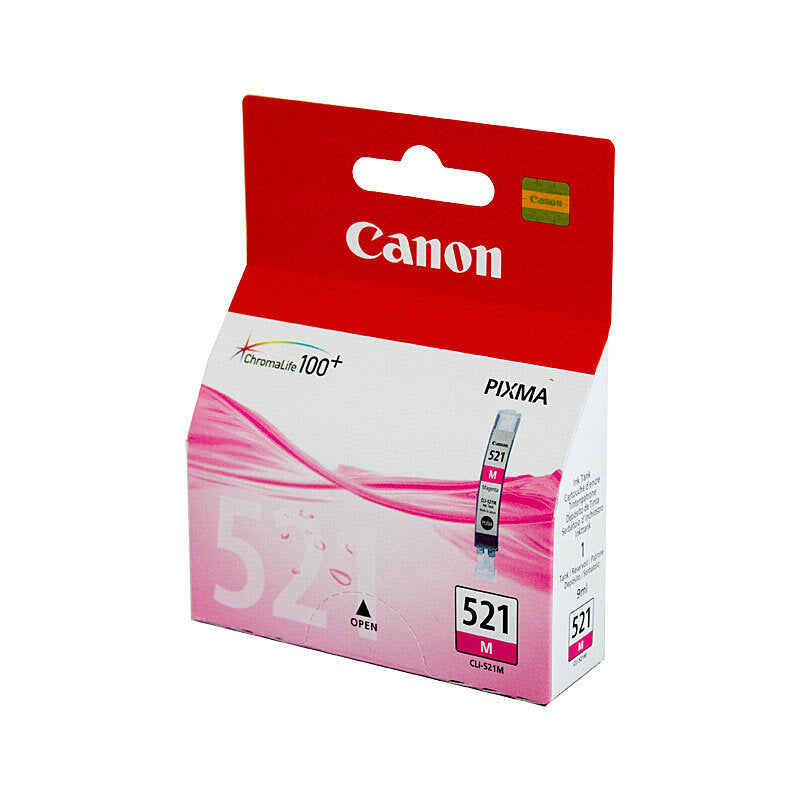 CANON CLI521 MAGENTA INK CARTRIDGE