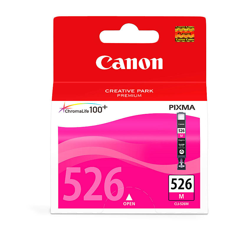 CANON CLI526 MAGENTA INK CARTRIDGE CLI-526