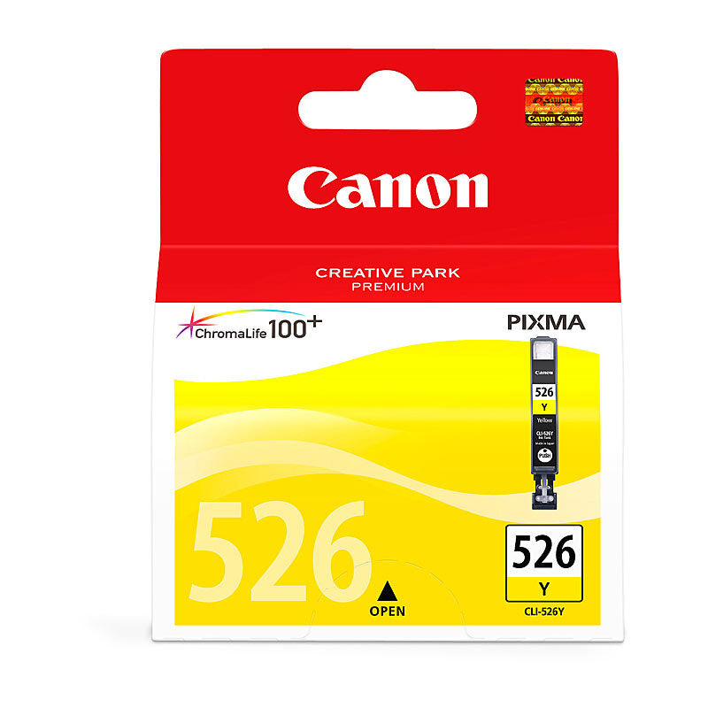 CANON CLI526 YELLOW INK CARTRIDGE CLI-526