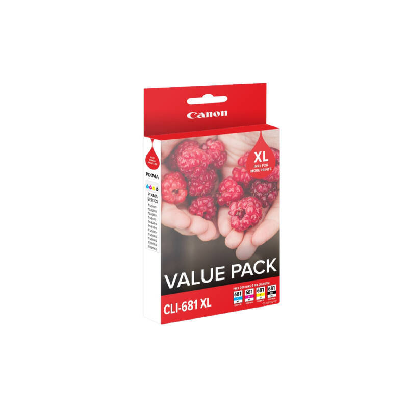 CANON CLI681XL VALUE PACK KCMY