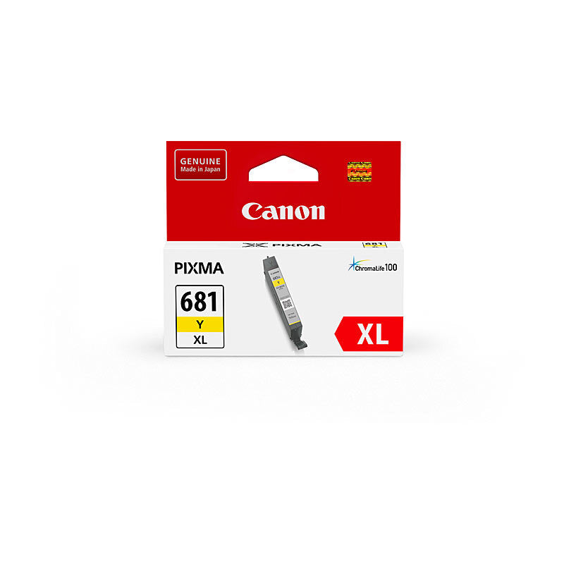 CANON CLI681XL YELLOW HIGH YIELD INK CARTRIDGE