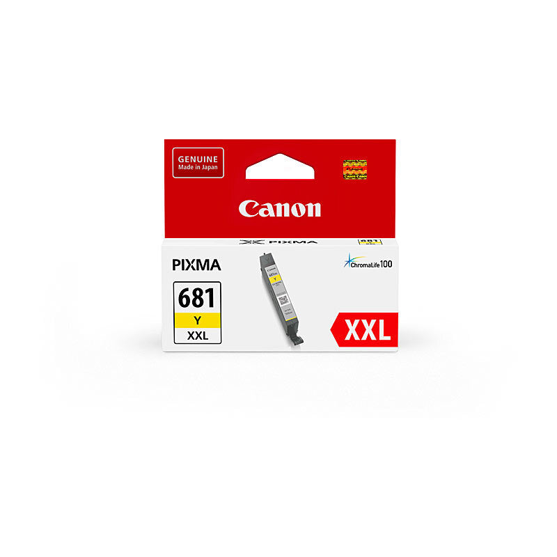 CANON CLI681XXL YELLOW EXTRA HIGH YIELD INK CARTRIDGE