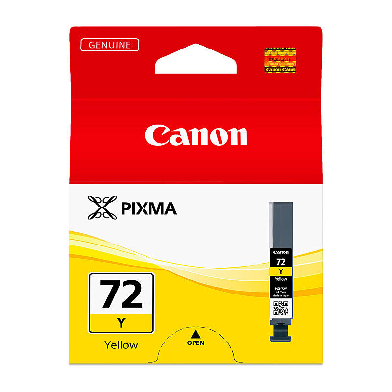 CANON PGI72 YELLOW INK CARTRIDGE